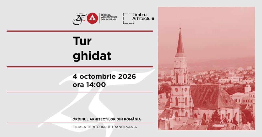 Tur ghidat de arhitectură | OAR x ArtCrawl Cluj