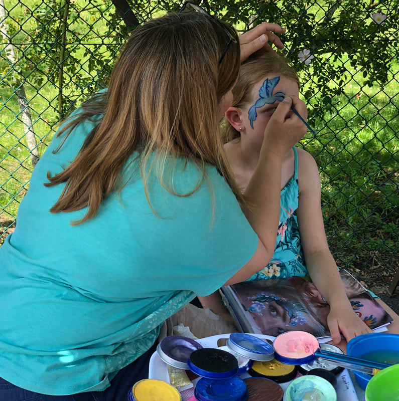 Face painting volunteer sign-up