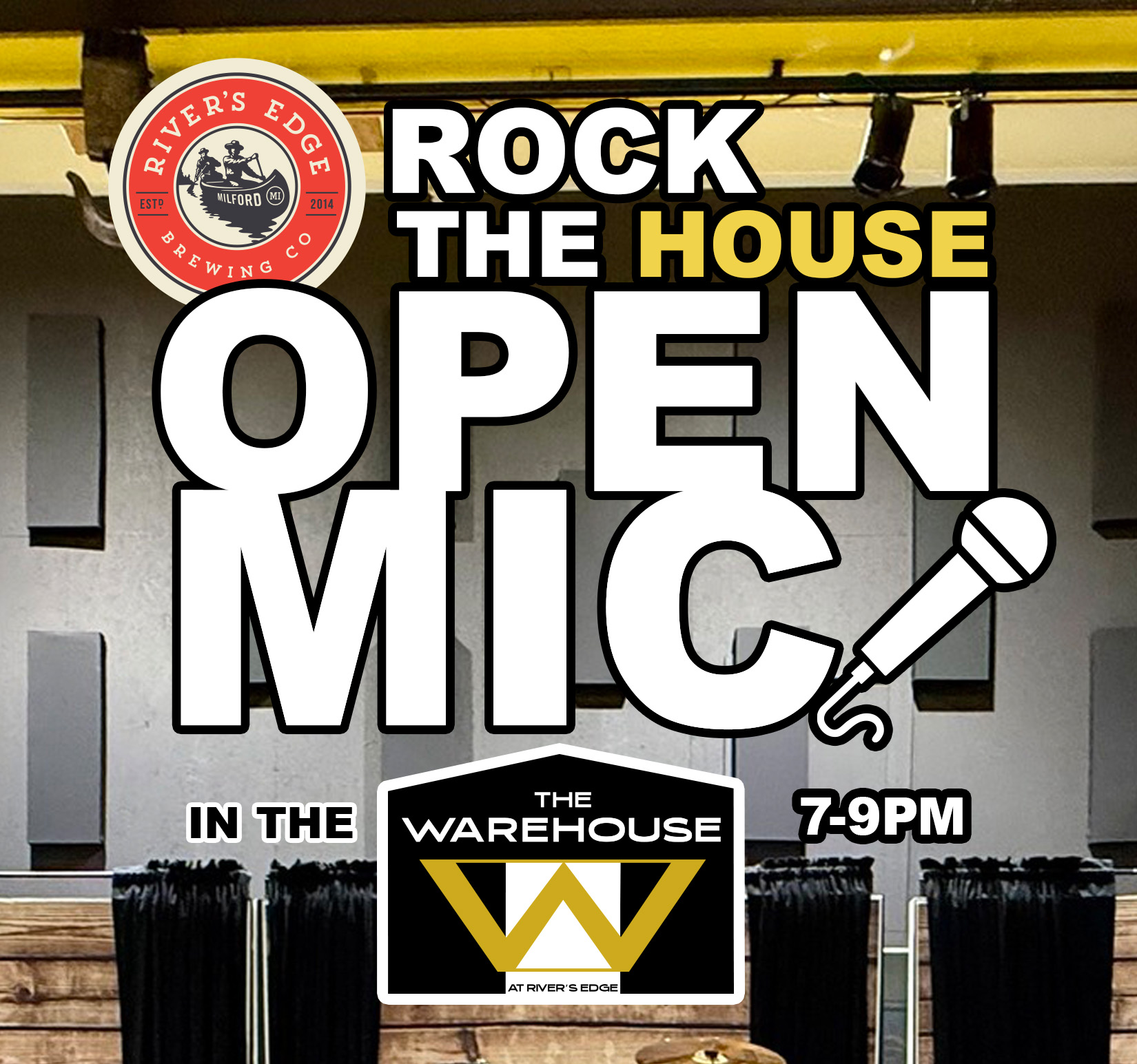 River's Edge - Rock the House Open Mic