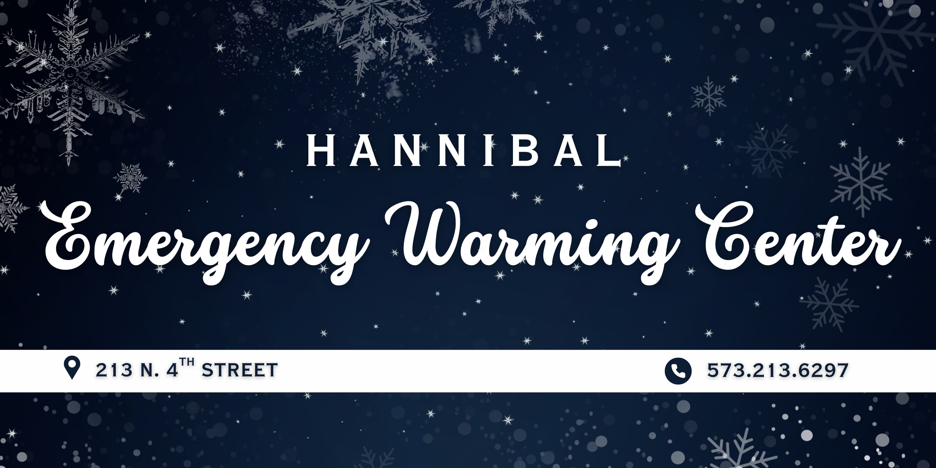Hannibal Emergency Warming Center, Friday, Jan 30