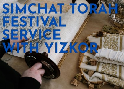Temple Israel Columbus - Simchat Torah & Yizkor - Oct 3, 2026