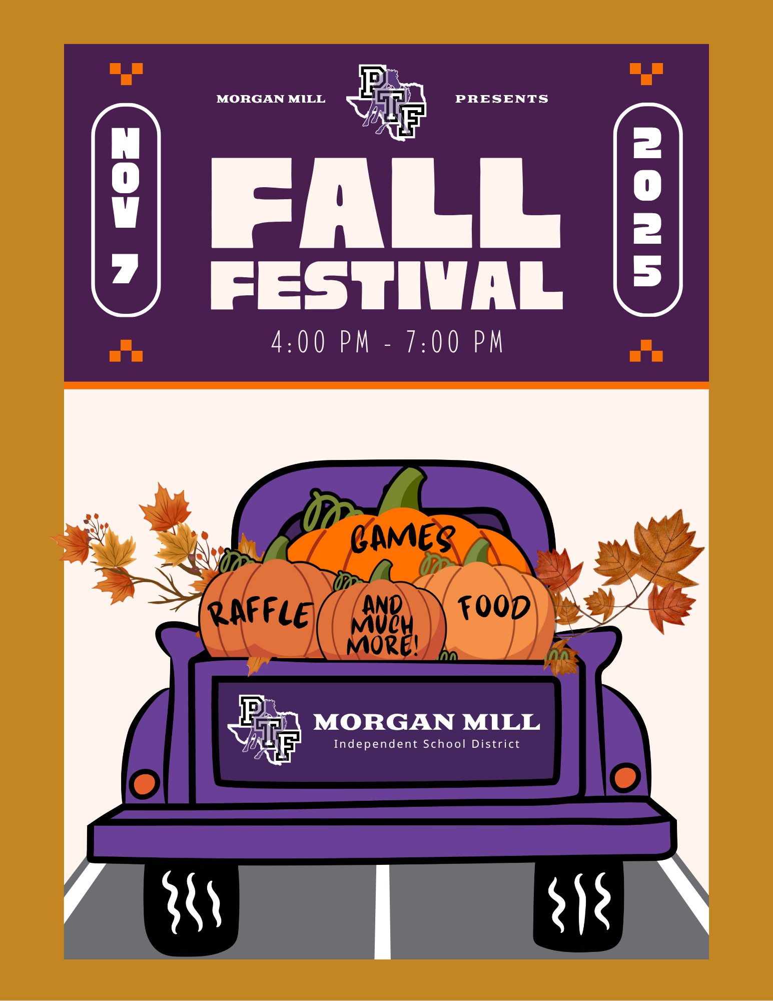 2025 Morgan Mill Fall Festival Volunteer Sign-Up (November 7, 2025)