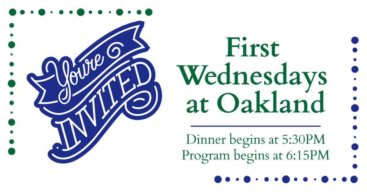 First Wednesdays at OBC - Meal Servers